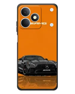 Чехол для Realme Note 80 с картинкой «Оранжевый Mercedes AMG»