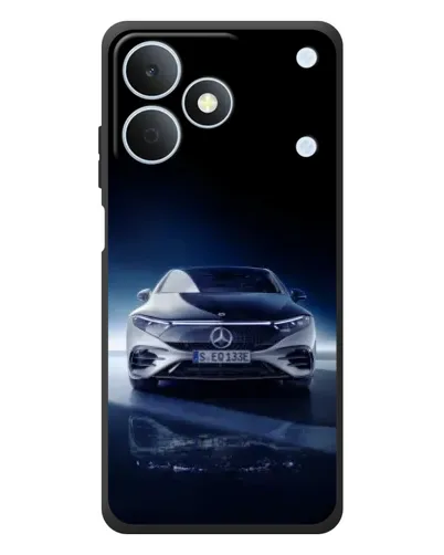 Чехол для Realme Note 80 с картинкой «Ночной Mercedes EQ»