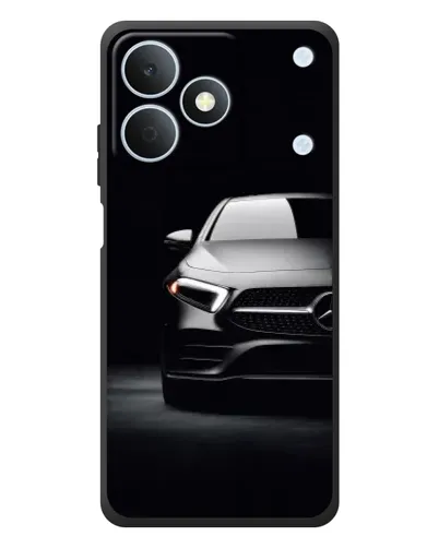 Чехол для Realme Note 80 с картинкой «Свет фар Mercedes»