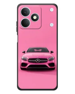 Чехол для Realme Note 80 с картинкой «Розовый Mercedes AMG»