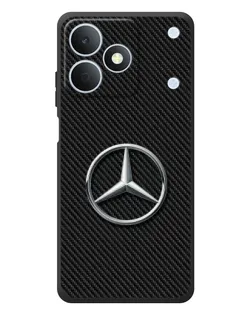 Чехол для Realme Note 80 с картинкой «Карбоновый Mercedes стиль»