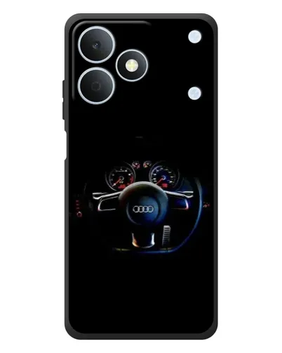 Чехол для Realme Note 80 с картинкой «Салон Audi — руль»