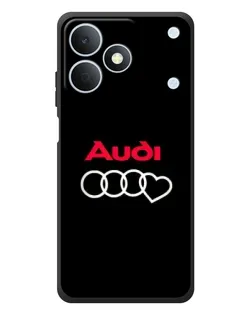 Чехол для Realme Note 80 с картинкой «Логотип Audi Heart» Чехол для Realme Note 80 с картинкой «Логотип Audi Heart»