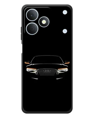 Чехол для Realme Note 80 с картинкой «Audi — ночной контур»