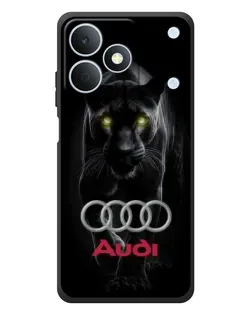 Чехол для Realme Note 80 с картинкой «Пантера и Audi»