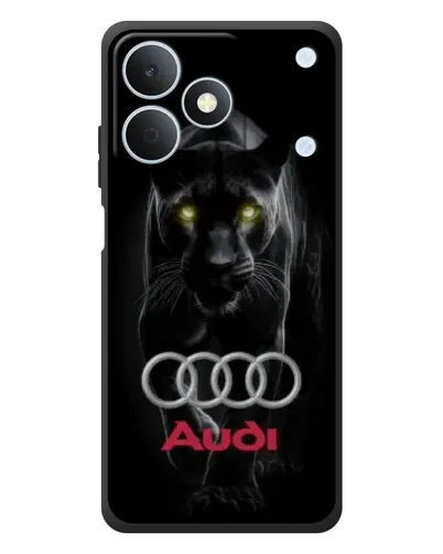 Чехол для Realme Note 80 с картинкой «Пантера и Audi»