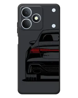 Чехол для Realme Note 80 с картинкой «Задняя часть Audi — арт»