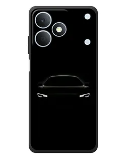 Чехол для Realme Note 80 с картинкой «Взгляд Audi в темноте»