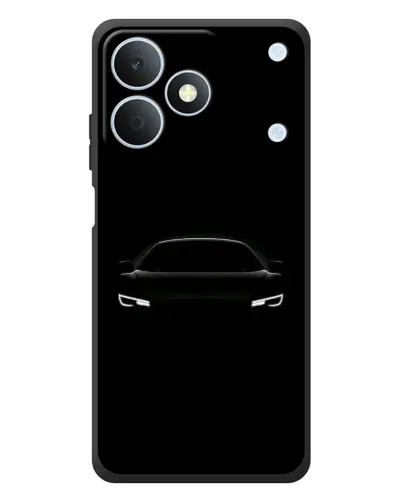Чехол для Realme Note 80 с картинкой «Взгляд Audi в темноте»