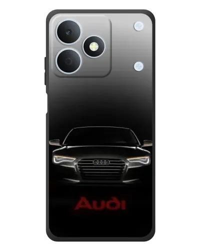 Чехол для Realme Note 80 с картинкой «Audi — градиентный контур»