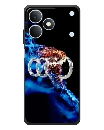 Чехол для Realme Note 80 с картинкой «Энергия лого Audi»