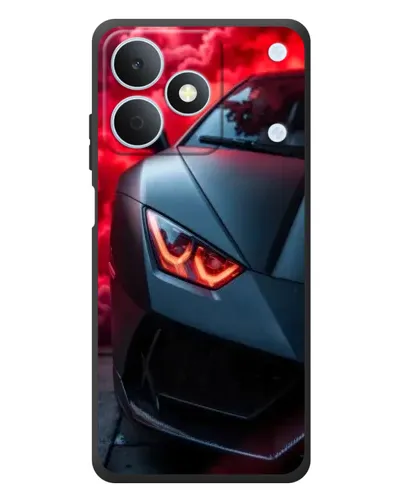 Чехол для Realme Note 80 с картинкой «Lamborghini красное сияние»