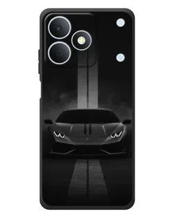 Чехол для Realme Note 80 с картинкой «Lamborghini симметрия дорог»
