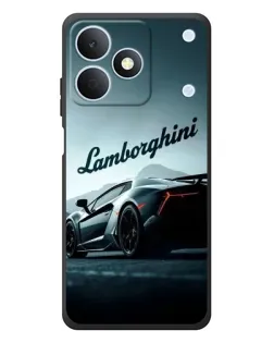 Чехол для Realme Note 80 с картинкой «Классическая надпись Lamborghini»