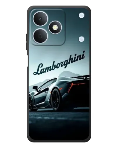 Чехол для Realme Note 80 с картинкой «Классическая надпись Lamborghini»