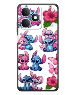 Чохол для Realme Note 80 з картинкою «Стікери Stitch та Angel»