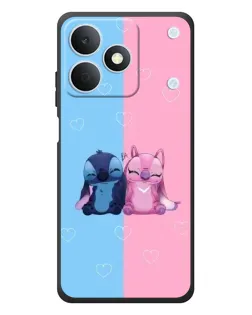Чохол для Realme Note 80 з картинкою «Stitch та Angel Love»