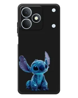 Чохол для Realme Note 80 з картинкою «Стіч на чорному»