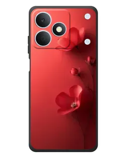 Чохол для Realme Note 80 з картинкою «Макові суцвіття»