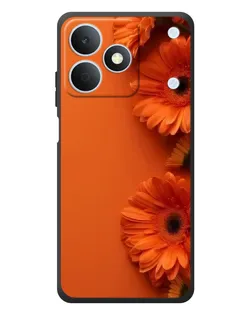 Чохол для Realme Note 80 з картинкою «Помаранчеві гербери»
