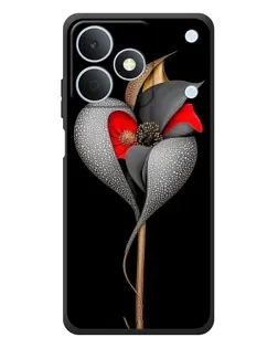 Чохол для Realme Note 80 з картинкою «Срібна фантазійна квітка»
