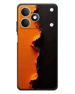 Чохол для Realme Note 80 з картинкою «Помаранчевий розлом»
