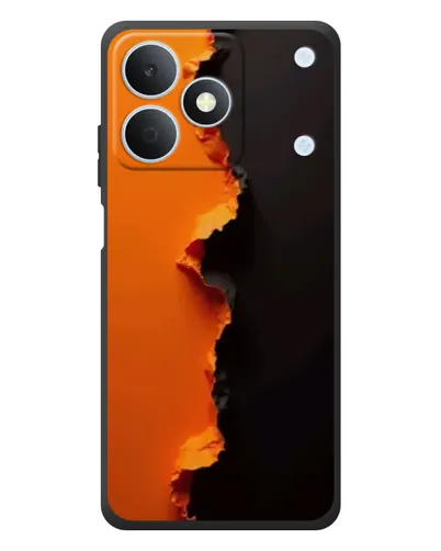 Чохол для Realme Note 80 з картинкою «Помаранчевий розлом»
