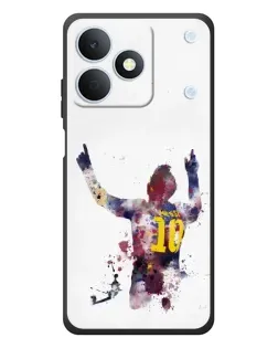 Чохол для Realme Note 80 з картинкою «Акварельний Мессі Барселона»