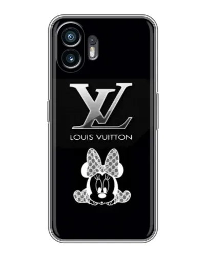 Чехол для Realme P3 Lite с картинкой «LV и Минни Маус»