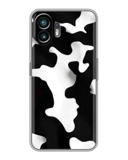 Чехол для Realme P3 Lite с картинкой «Черно-белое пятно»
