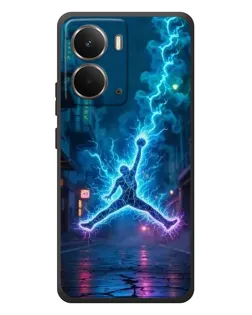 Чохол для RealMe P3 з картинкою «Jordan Gold Jumpman»