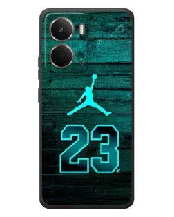 Чохол для RealMe P3 з картинкою «Jordan Cyan 23»