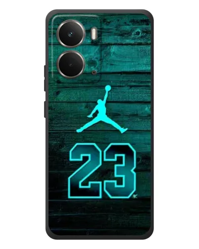 Чохол для RealMe P3 з картинкою «Jordan Cyan 23»