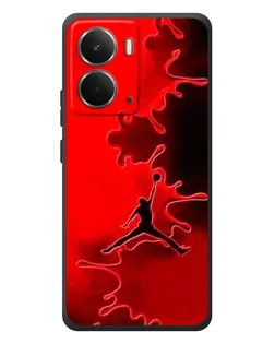 Чохол для RealMe P3 з картинкою «Jordan Red Smoke»