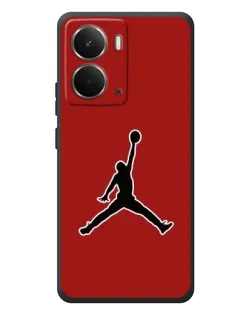 Чохол для RealMe P3 з картинкою «Jordan Red Back»