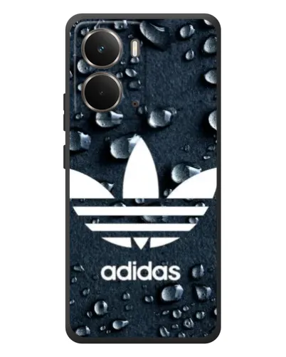 Чехол для RealMe P3 с картинкой «Adidas Trefoil Blue»