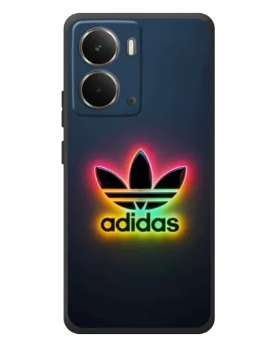Чехол для RealMe P3 с картинкой «Неоновый Adidas»