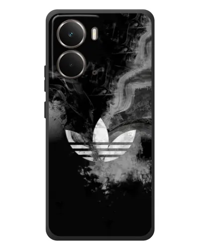 Чехол для RealMe P3 с картинкой «Абстрактный дым Adidas»