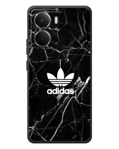Чехол для RealMe P3 с картинкой «Белый мрамор Adidas»