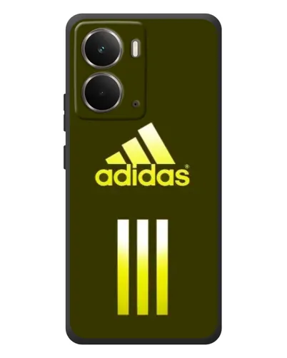 Чехол для RealMe P3 с картинкой «Оливковый градиент Adidas»