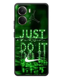 Чохол для RealMe P3 з картинкою «Зелений неоновий Nike»