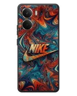 Чохол для RealMe P3 з картинкою «Nike в абстракції»