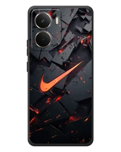 Чохол для RealMe P3 з картинкою «Nike — ефект розломів»