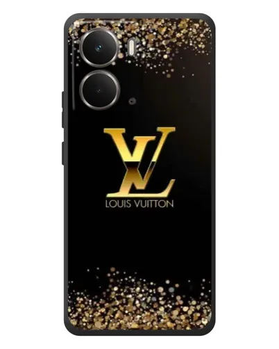 Чехол для RealMe P3 с картинкой «LV — золотые искры»