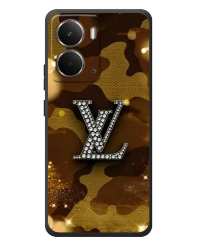 Чехол для RealMe P3 с картинкой «Камуфляжный Louis Vuitton»