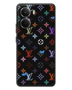 Чохол для RealMe P3 з картинкою «Кольорова монограма LV»