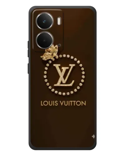 Чехол для RealMe P3 с картинкой «LV — золотая печать»