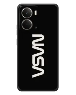 Чохол для RealMe P3 з картинкою «NASA — вертикальний логотип»