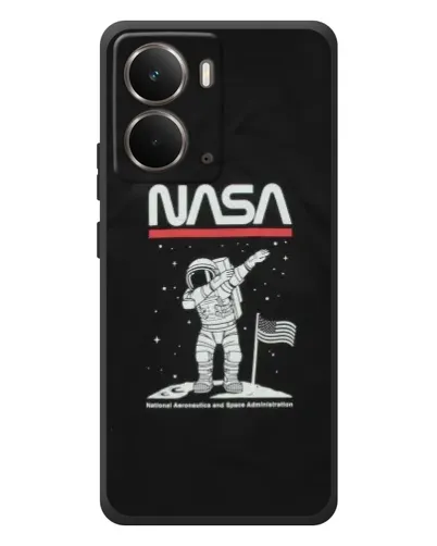 Чохол для RealMe P3 з картинкою «NASA — крокуємо по Місяцю»