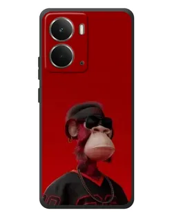 Чохол для RealMe P3 з картинкою «Bored Ape в червоному»
